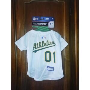 Oakland Athletics dog team jersey size medium
